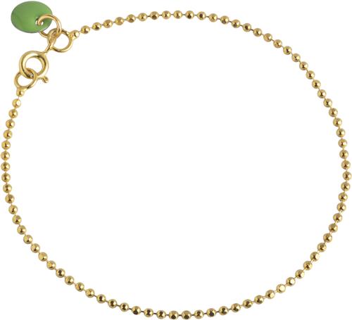 ENAMEL Copenhagen Bracelet, Ball Chain 17,5 cm - Kædearmbånd Uden Vedhæng hos Magasin