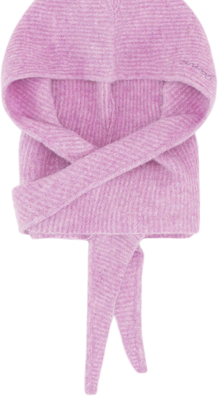 Se Ganni Soft Wool Balaclava ONE SIZE - Huer hos Magasin ved Magasin