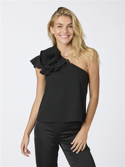 Neo Noir Kelina Rose Top Kvinde Black Toppe Str 44 - hos Magasin