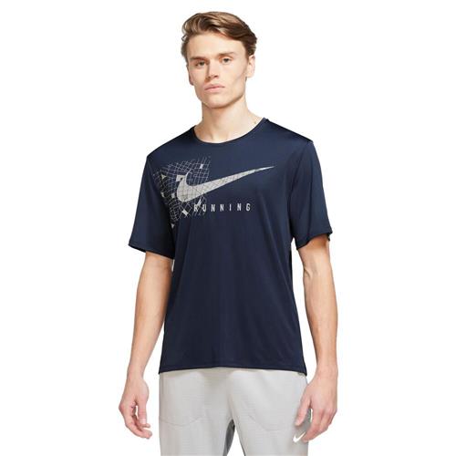 Nike Dri Fit Miler Run Division Flash T Shirt XL - T-shirts hos Magasin