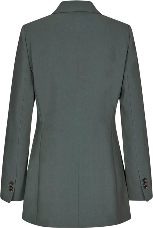 Modström Galemd Slim Blazer Kvinde Harbor Green Blazere Str L - hos Magasin