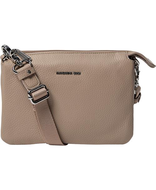 Mandarina Duck Mellow Leather Pochette / Warm Taupe 23x15x9 - Skuldertasker hos Magasin