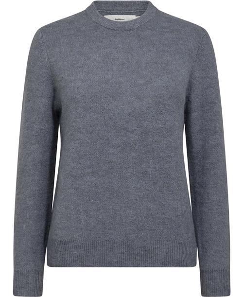 Se InWear Harrietiw Pullover Kvinde Stonewash Sweaters Regular Fit Str L - hos Magasin ved Magasin