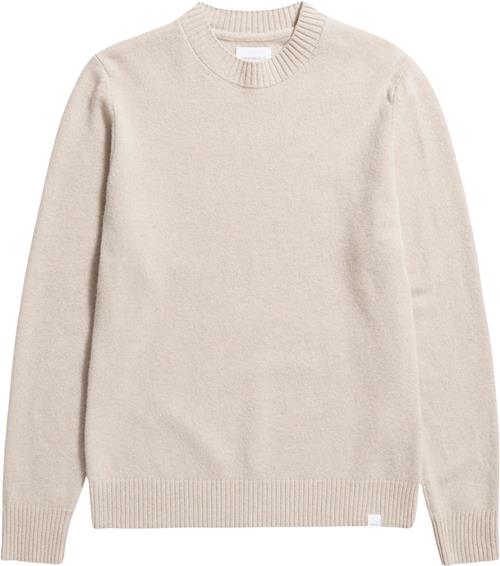 Se Norse Projects Norse Standard Merino Lambswool Sweater Mand Oatmeal Sweaters Str M Merino - hos Magasin ved Magasin