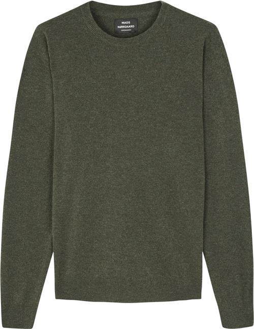 Mads Nørgaard - Copenhagen Eco Wool Karsten Knit Mand Grøn Sweaters Str S - hos Magasin