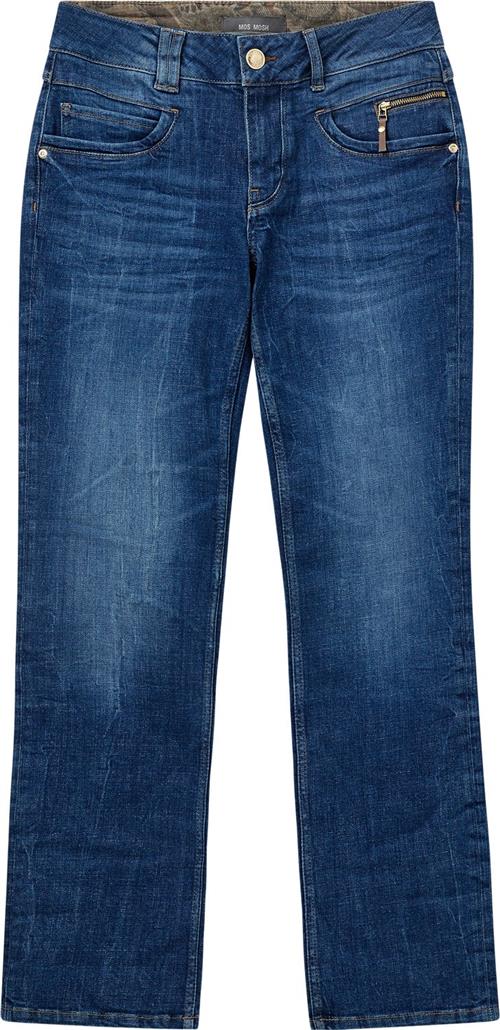 Mos Mosh Mmcarla Naomi Group Jeans Kvinde Dark Blue Straight Jeans Str 26/Regular - hos Magasin