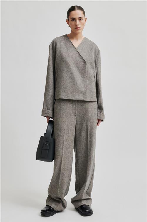 Second Female Levi Trousers Kvinde Volcanic Ash Bukser Str XS - hos Magasin