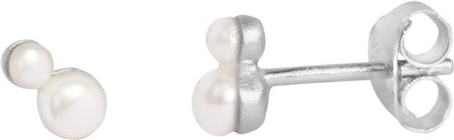 ByBiehl Pearl Double Stud R One size - Ørestikker hos Magasin