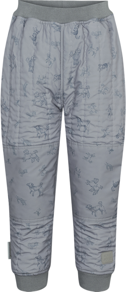 MarMar Copenhagen Odin Pants Str 4Y/104 - Dogs Print Termobukser hos Magasin