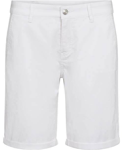 MAC Jeans Chino Shorts Kvinde Hvid Denim Shorts Str 09/44 - hos Magasin