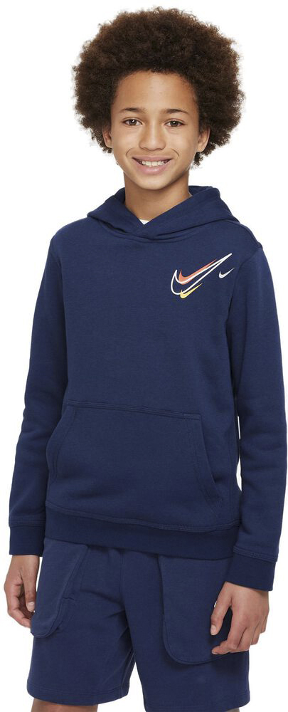 Nike Sportswear Fleece Haettetroje 147-158 / L - Sweatshirts & Hættetrøjer Bomuld hos Magasin