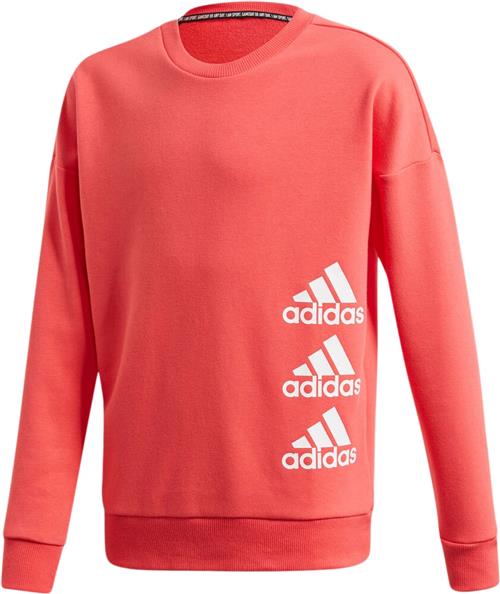 adidas Must Haves Crew Sweatshirt 116 - Sweatshirts & Hættetrøjer Bomuld hos Magasin