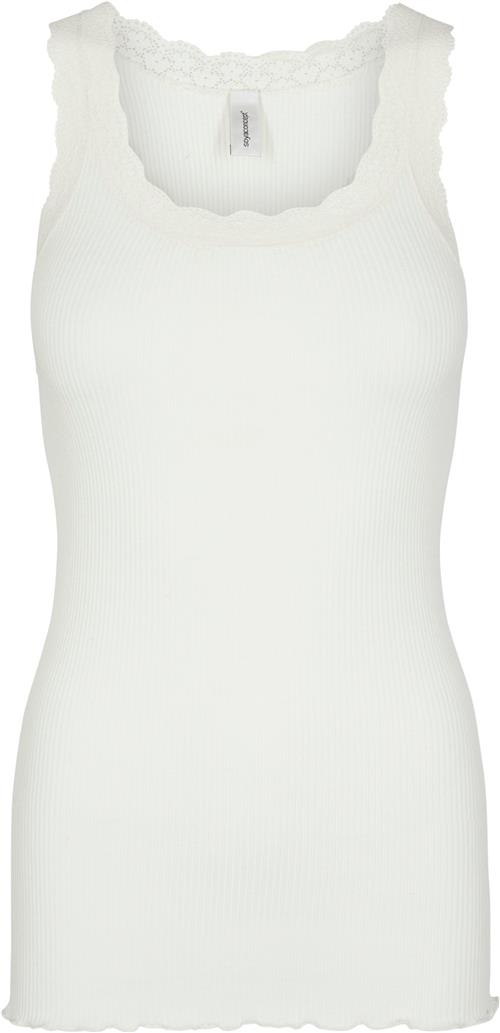 soyaconcept Scsarona 1 Kvinde Off White Tanktoppe Str L - Silke hos Magasin