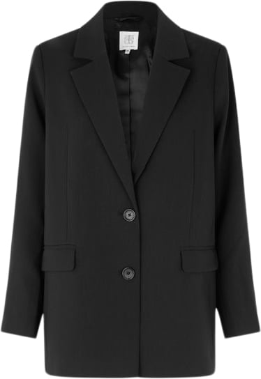 Second Female Evie Classic Blazer Kvinde Black Blazere Str S - hos Magasin