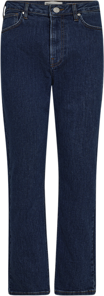 Se Tomorrow Trwhailey Jeans Wash Prato Kvinde Denim Blue Straight Jeans Str 29 / 28 - hos Magasin ved Magasin