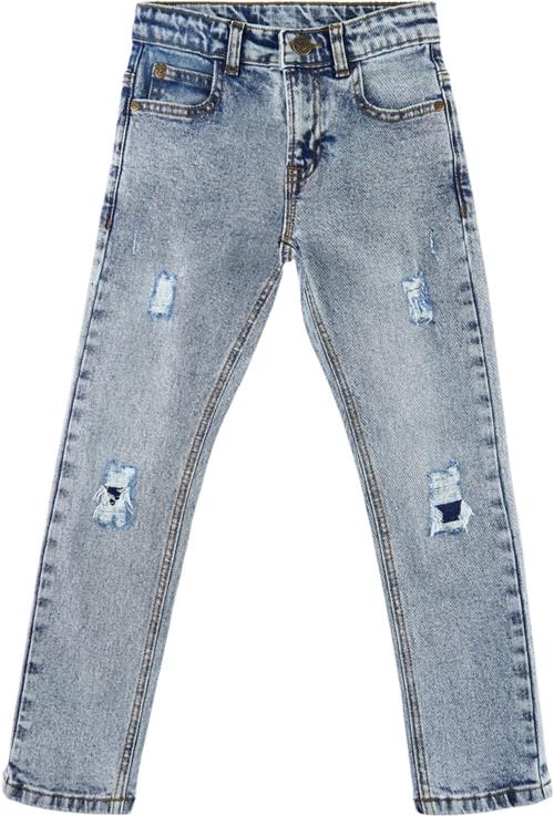 The New Tnholland Jeans Str 110-116 cm/5-6 år - Blå Jeans Bomuld hos Magasin