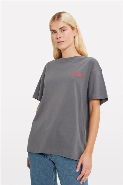 Envii Enkulla SS TEE 5310 Kvinde Smoke Sky Toppe Str M - hos Magasin