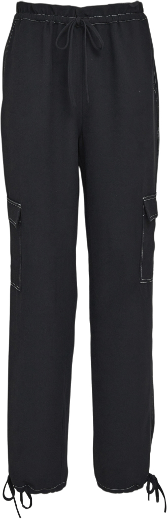 Se Minus Auriana High Waisted Cargo Pant Kvinde Black Cargo Bukser Str 38 - hos Magasin ved Magasin