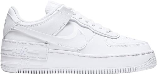 Se Nike air Force 1 Shadow Kvinde White Sneakers Str 40 - Læder hos Magasin ved Magasin