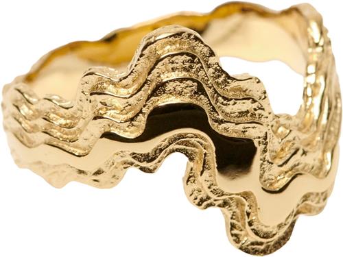 Camille Brinch Jewellery Medium Blurry Layers Ring 51 - Ringe hos Magasin