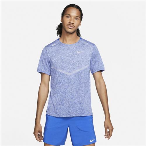 Nike Drifit Rise 365 Løbe T-shirt S - T-shirts Polyester hos Magasin