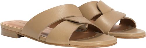 Dico Copenhagen Lulu Flats Kvinde Beige Flade Sandaler Str 40 - hos Magasin