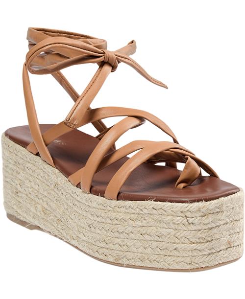 ALOHAS Pawpaw Camel Kvinde Camel Espadrillos Str 39 - hos Magasin