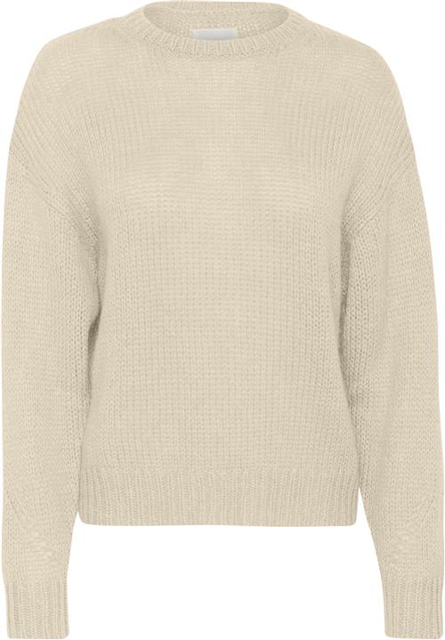 Se Part Two Lindipw PU Kvinde French Oak Sweaters Relaxed Fit Str S - hos Magasin ved Magasin