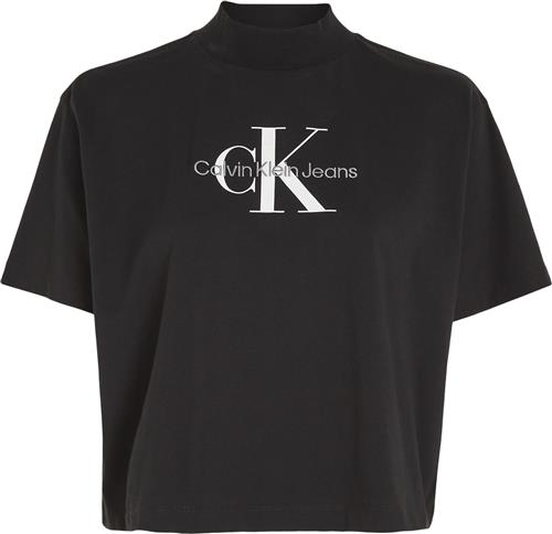 Se Calvin Klein Tshirt With Monologo Kvinde Beh Kortærmede T-shirts Str XS - Bomuld hos Magasin ved Magasin