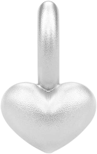 Julie Sandlau Love Pendant Rhodium One size - Vedhæng hos Magasin