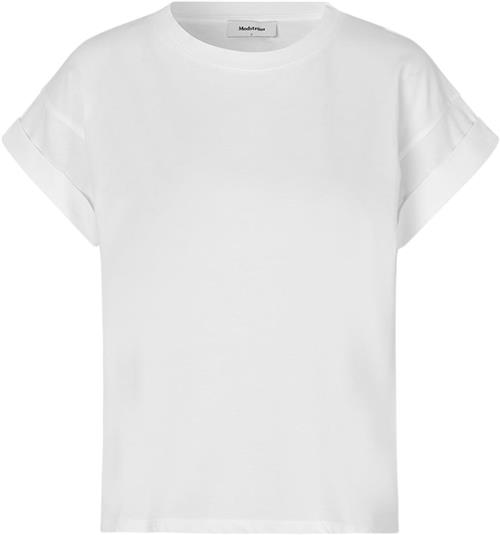 Se Modström Brazilmd Short Tshirt Kvinde Hvid Kortærmede T-shirts Str XS - hos Magasin ved Magasin