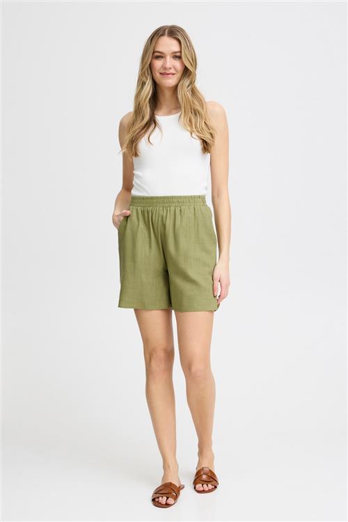 Fransa Frjuna SHO 1 Kvinde Loden Green Casual Shorts Str S - hos Magasin