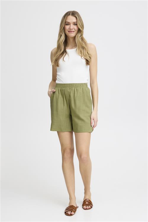 Se Fransa Frjuna SHO 1 Kvinde Loden Green Casual Shorts Str M - hos Magasin ved Magasin