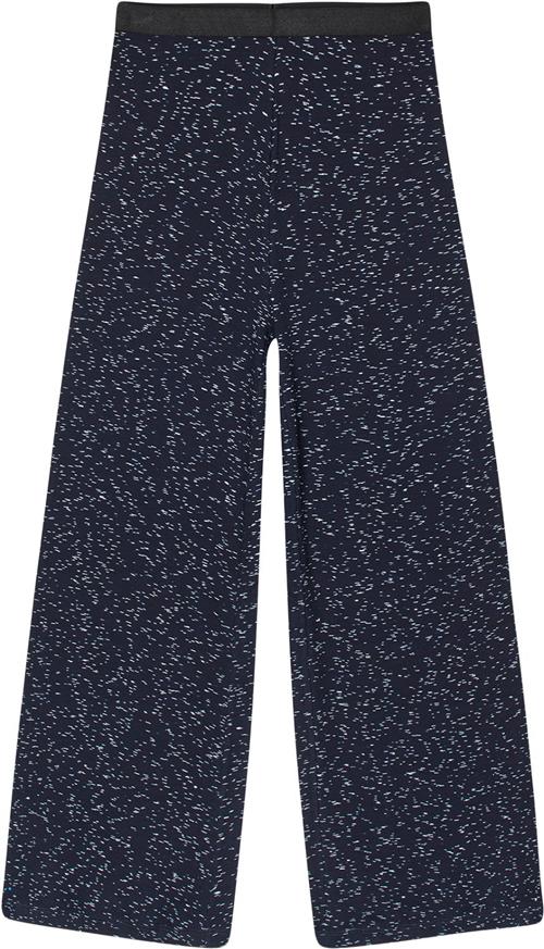 Mads Nørgaard - Copenhagen 2x2 Cotton Space Veran Pants Kvinde Blå Med Print Bukser Med Brede Ben Str S - hos Magasin