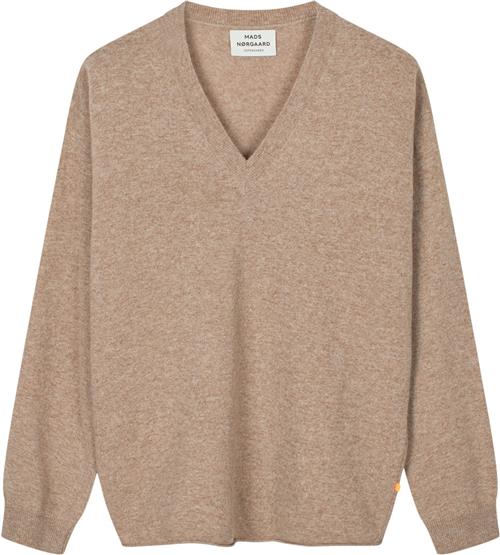 Mads Nørgaard - Copenhagen Eco Wool Bally Sweater Kvinde Sand Sweaters Str XS - hos Magasin