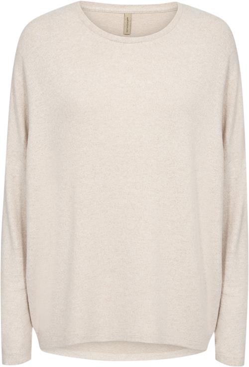 soyaconcept Scbiara 1 Kvinde 91620 Cream Melange Sweaters Str L - hos Magasin