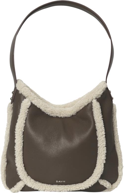 DAY ET Day Faux Shearling Shoulder One Size - Skuldertasker Læder hos Magasin