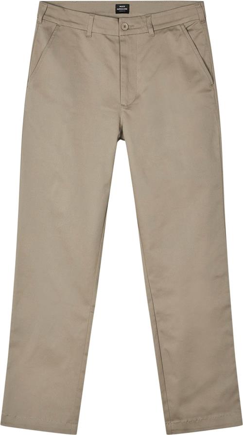 Mads Nørgaard - Copenhagen Cotton Twill Stretch Elias Pants Mand Brun Chinos Str 56 - hos Magasin