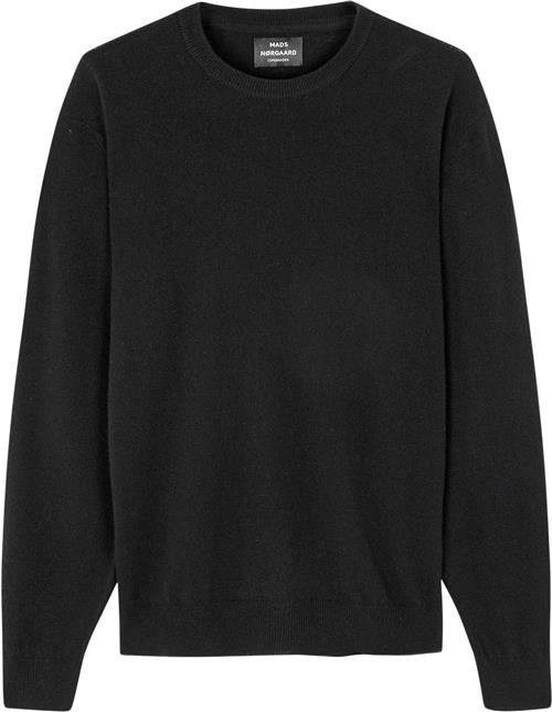 Mads Nørgaard - Copenhagen Eco Wool Karsten Knit Mand Sort Sweaters Str L - hos Magasin