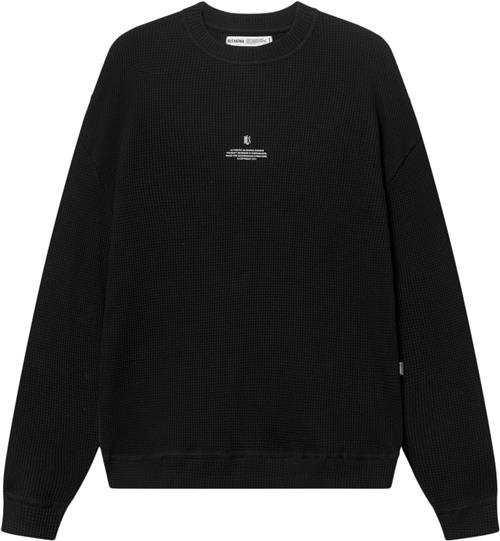 Se BLS Hafnia Cornelius Crewneck Mand Black Sweatshirts Str L - hos Magasin ved Magasin