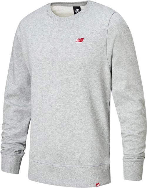 Se New Balance Small Logo Crewneck Sweatshirt Kvinde Grey Sweatshirts Str M - Bomuld hos Magasin ved Magasin