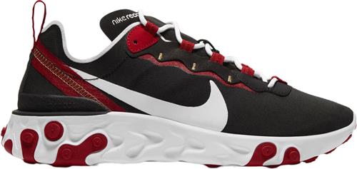 Se Nike React Element 55 Sneakers Kvinde Sort Sneakers Str 38 - hos Magasin ved Magasin