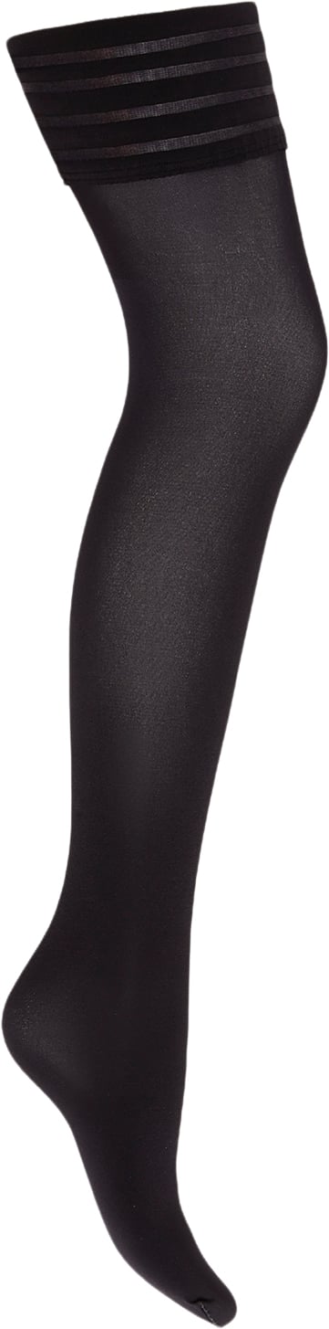 Wolford Velvet de Luxe 50 Stayup Selvsiddende Strømper Str S - hos Magasin