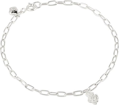 Se Camille Brinch Jewellery Blush Crush Bracelet 19 cm - Kædearmbånd Med Vedhæng hos Magasin ved Magasin