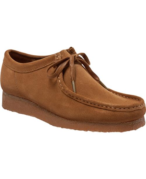 Se Clarks Originals Wallabee Mand Brun Snørestøvler Str 46 - hos Magasin ved Magasin