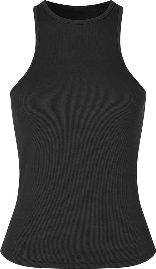 Oval Square Osparty Tank top Kvinde Black Tanktoppe Tight Fit Str M - Nylon hos Magasin