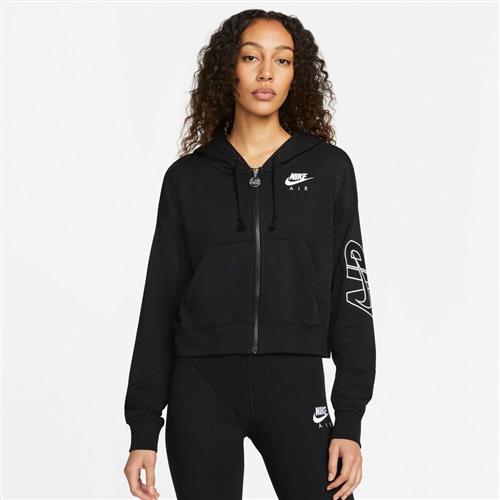 Se Nike Air Oversized Fleece Haettetroje XL - Hættetrøjer & Sweatshirts hos Magasin ved Magasin