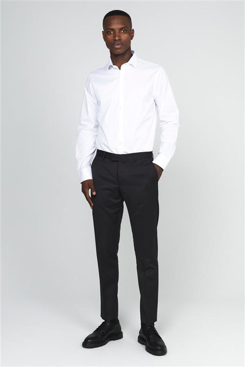 Matinique Las Mand Sort Habitbukser Slim Fit Str 48 - hos Magasin