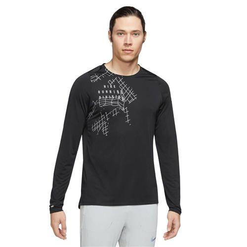 Nike Dri Fit Run Division Rise 365 Flash Lobetroje L - Sweatshirts hos Magasin