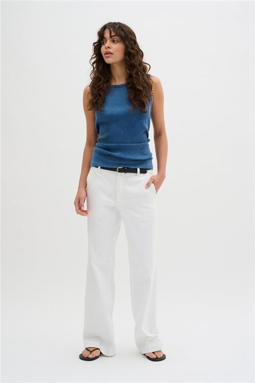 My Essential Wardrobe Acemw Kate Top Kvinde Dark Blue Wash Tanktoppe Str XS - hos Magasin